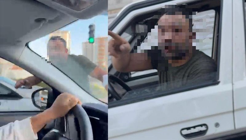 trafikte tartistigi kadinlarinaracina saldirdi PSUFJ5iZ