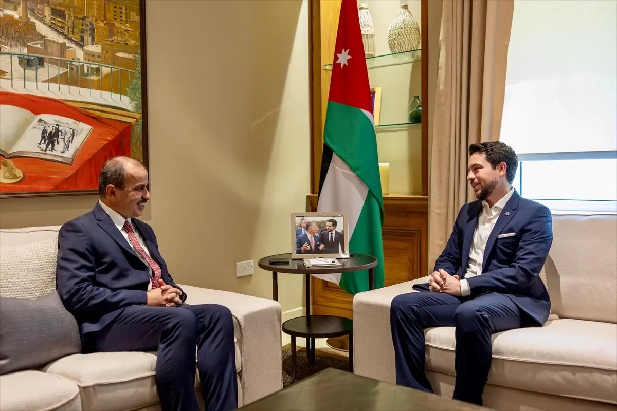 urdun veliaht prensi huseyin turkiyenin amman buyukelcisi caymazoglunu kabul etti kh8FvlHy